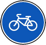 Знак 4.4.1 Велосипедная дорожка или полоса для велосипедистов