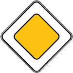 Знак 2.1 Главная дорога